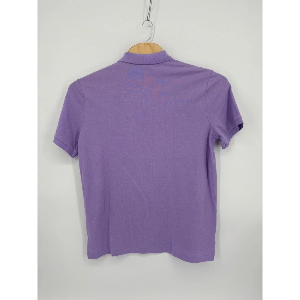 Polo Ralph Lauren Mens Classic Fit Mesh Polo Shirt Purple Large NWT 710534735457